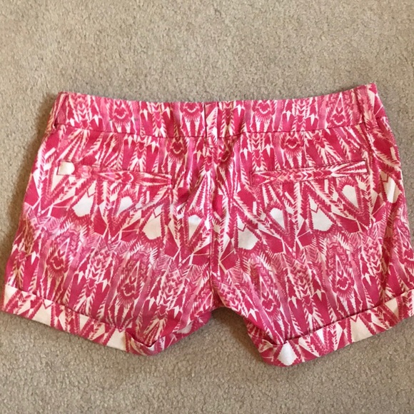 Pink Pattern Shorts - Picture 2 of 3